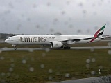 B777 Emirates in Hamburg